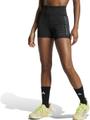 ADIDAS Damen Tight Optime 3-Streifen kurze (Länge 5 Zoll) M in Schwarz