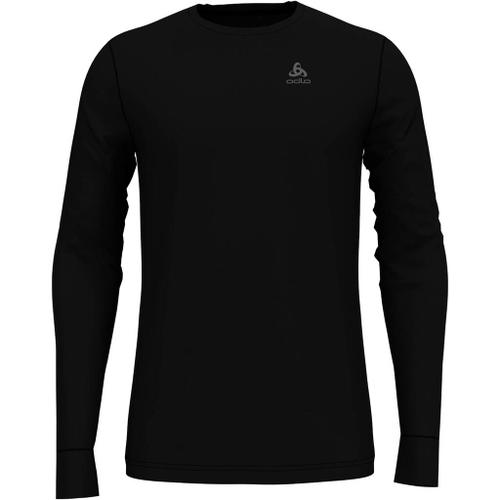 ODLO Herren Langarm Shirt BL TOP crew neck l/s MERINO 200 L in Weiß