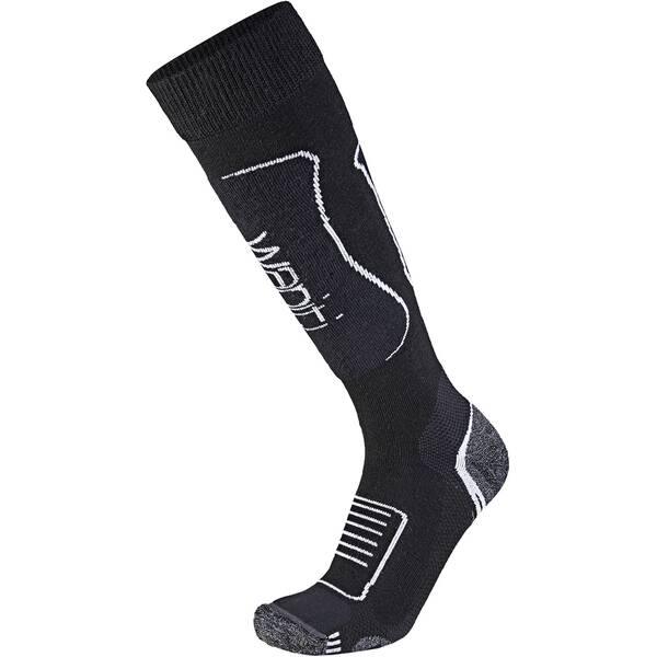 WAPITI Ski W08 Merino Seide - Skisocken 39-41 in Schwarz