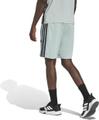 ADIDAS Herren Shorts WORKOUT ESSENTIALS BASE 3-STREIFEN PIKEE, 23 CM M in Grün