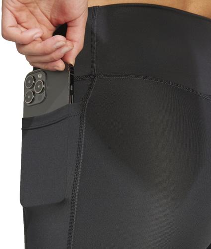 ADIDAS Damen Tight Optime Essentials Stash Pocket 7-Inch kurze XL in Grau
