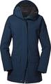 SCHÖFFEL Damen Winterjacke "Ins. Parka Rotterdam L" 36 in Blau