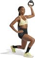 ADIDAS Damen Tight Optime 3-Streifen kurze (Länge 5 Zoll) M in Schwarz