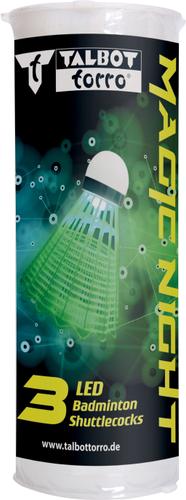 Talbot-Torro Badmintonball Magic Night LED - in Silber