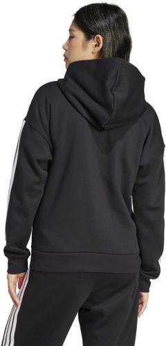 ADIDAS Damen Kapuzensweat Essentials 3-Streifen Full-Zip Fleece