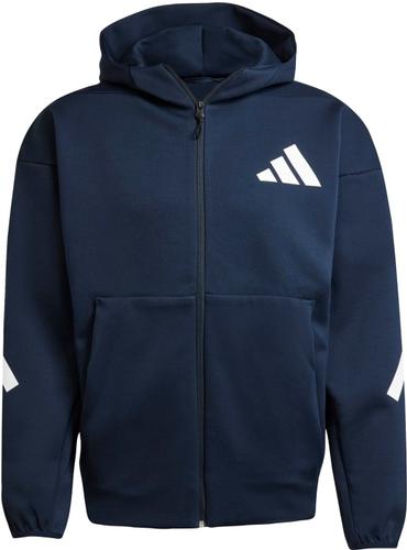 ADIDAS Herren Kapuzensweat New adidas Z.N.E. Zip L in Blau