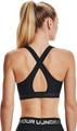 UNDER ARMOUR Damen BH Crossback Mid Bra XL in Schwarz