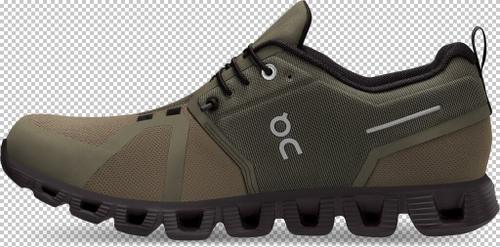 ON Herren Freizeitschuhe Cloud 5 Waterproof 47 in Grün