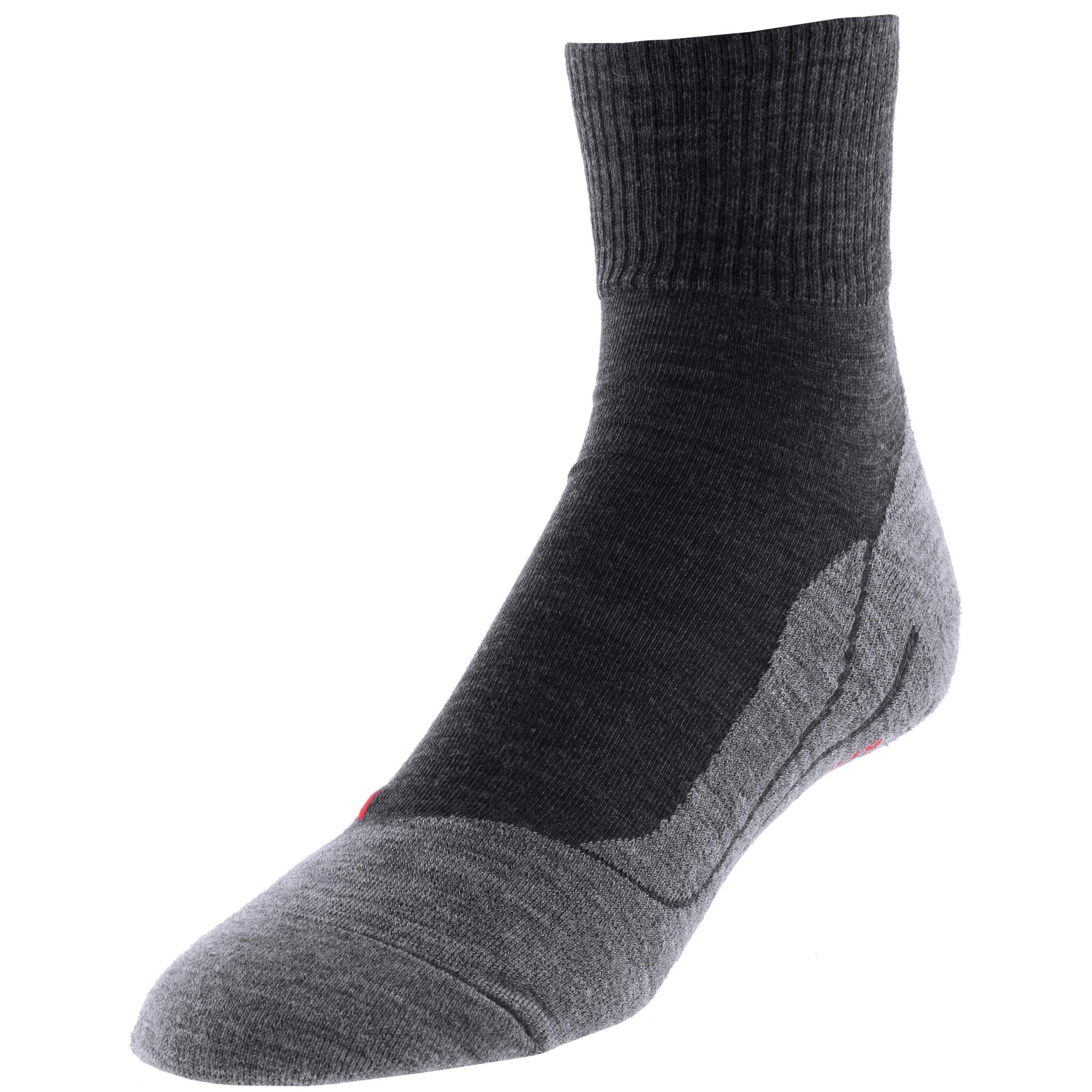 FALKE TK5 Short Herren Socken 44-45 in Grau