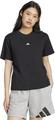ADIDAS Damen Shirt Essentials Small Logo Cotton S in Schwarz