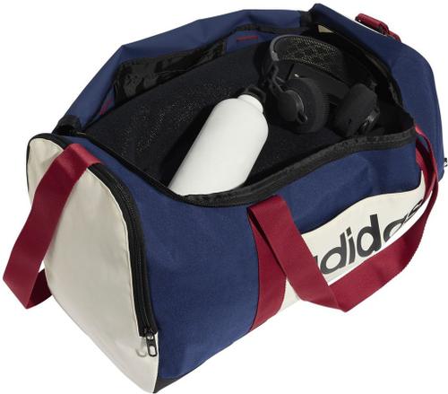ADIDAS Tasche Linear duffelbag M Colourblocking OneSize in Blau