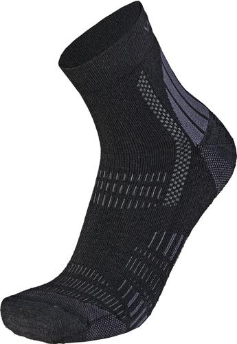 WAPITI Herren Socken Wandersocken S05 Merino Eco Mid 39-41 in Schwarz