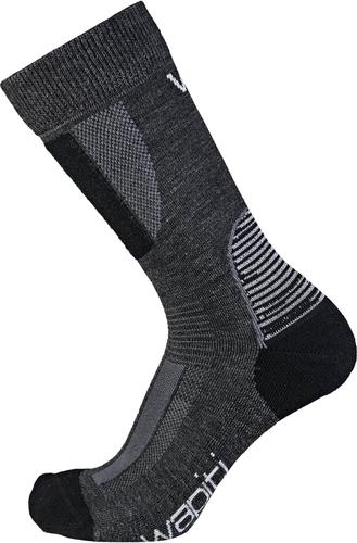 WAPITI Herren Socken Wandersocken S09 Merino Seide 36-38 in Grau