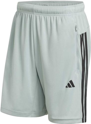 ADIDAS Herren Shorts WORKOUT ESSENTIALS BASE 3-STREIFEN PIKEE, 23 CM M in Grün