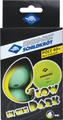 DONIC SCHILDKRÖT TT-Ball GLOW IN THE DARK POLY 40+, 6 Stück - in Schwarz