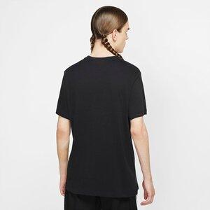 NIKE Herren Shirt JUMPMAN DF SS CREW M in Schwarz