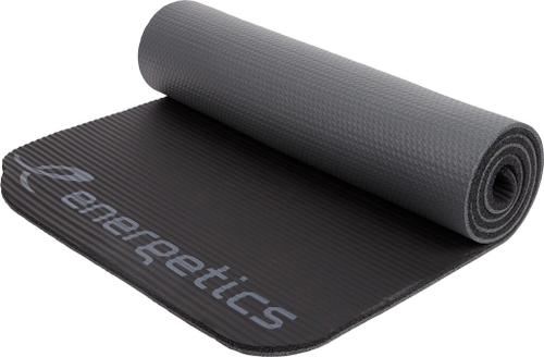 ENERGETICS Fitnessmatte / Gymnastikmatte "NBR Professional" - in Grau