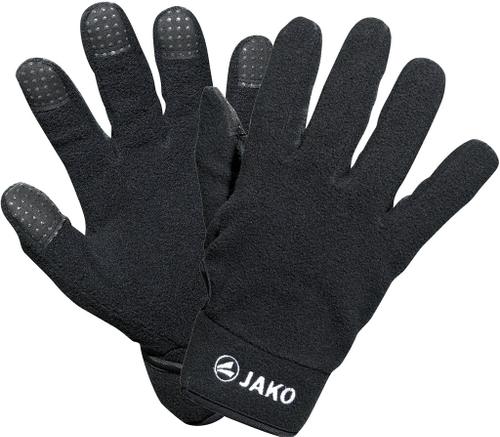 JAKO Unisex Feldspielerhandschuhe Fleece 4 in Schwarz