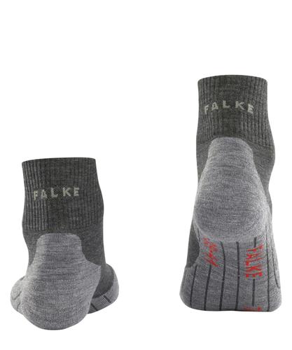 FALKE TK5 Short Herren Socken 44-45 in Grau