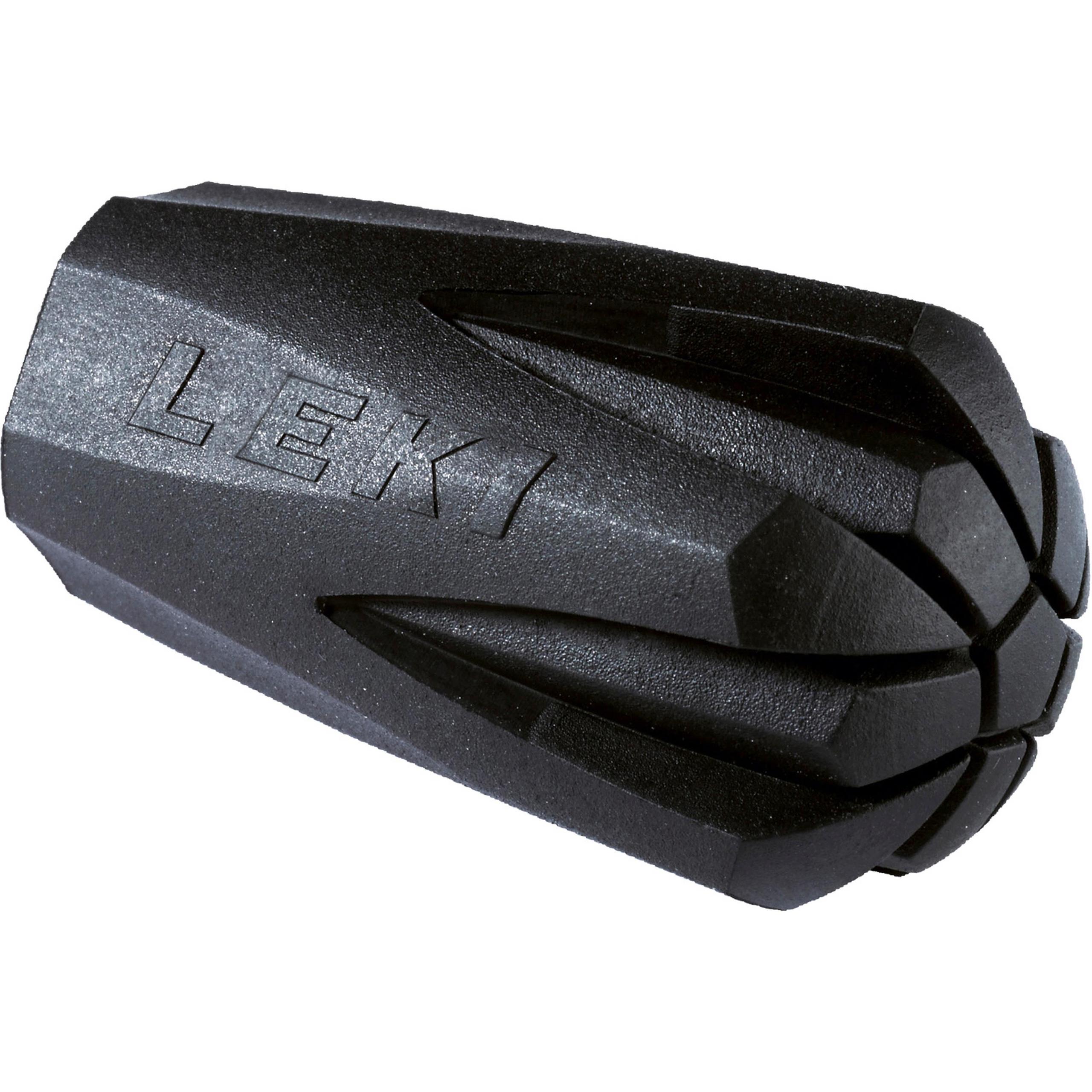 LEKI Nordic Walkingstöcke Trekking- und Walkingstock-Gummipuffer Onesize in Schwarz