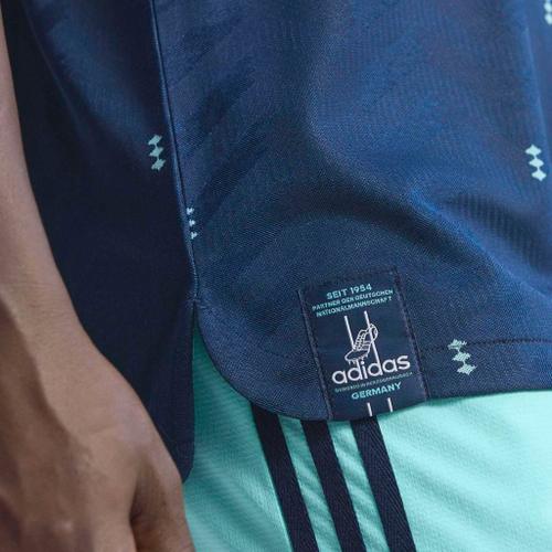 ADIDAS Herren Trikot Deutschland 26 Authentic Auswärts L in Blau