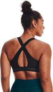 UNDER ARMOUR Damen BH Crossback Mid Bra XL in Schwarz