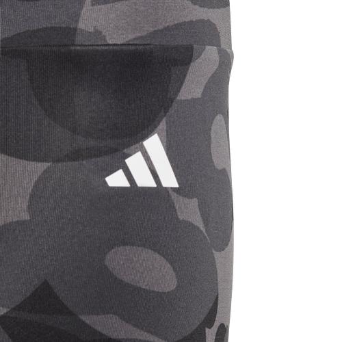 ADIDAS Kinder Tight Essentials AEROREADY Seasonal Print Kids High-Waist 152 in Grau