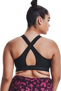 UNDER ARMOUR Damen BH Crossback Mid Bra XL in Schwarz