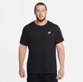 NIKE M NSW CLUB TEE BLACK/WHITE