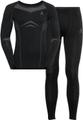ODLO Herren Set Set long FUNDAMENTALS PERFORMANCE WARM S in Schwarz