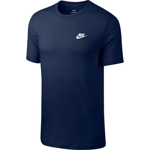 NIKE Herren T-Shirt M NSW CLUB TEE XXL in Weiß