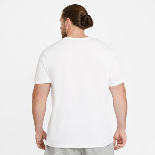 NIKE M NSW CLUB TEE WHITE/BLACK