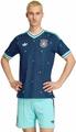 ADIDAS Herren Trikot Deutschland 26 Authentic Auswärts L in Blau