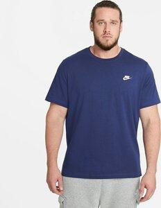 NIKE Herren T-Shirt M NSW CLUB TEE XXL in Weiß