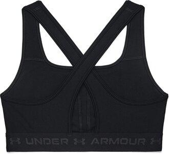 UNDER ARMOUR Damen BH Crossback Mid Bra XL in Schwarz