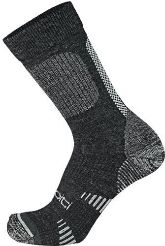 WAPITI Herren Socken Wandersocken S06 Merino Tech 39-41 in Schwarz