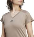 ADIDAS Damen Shirt AEROREADY Train Essentials Minimal Branding V-Neck L in Grau