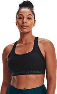 UNDER ARMOUR Damen BH Crossback Mid Bra XL in Schwarz