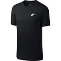 NIKE M NSW CLUB TEE BLACK/WHITE