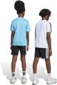 ADIDAS Kinder Shorts Train Essentials 3-Streifen Kids 128 in Schwarz