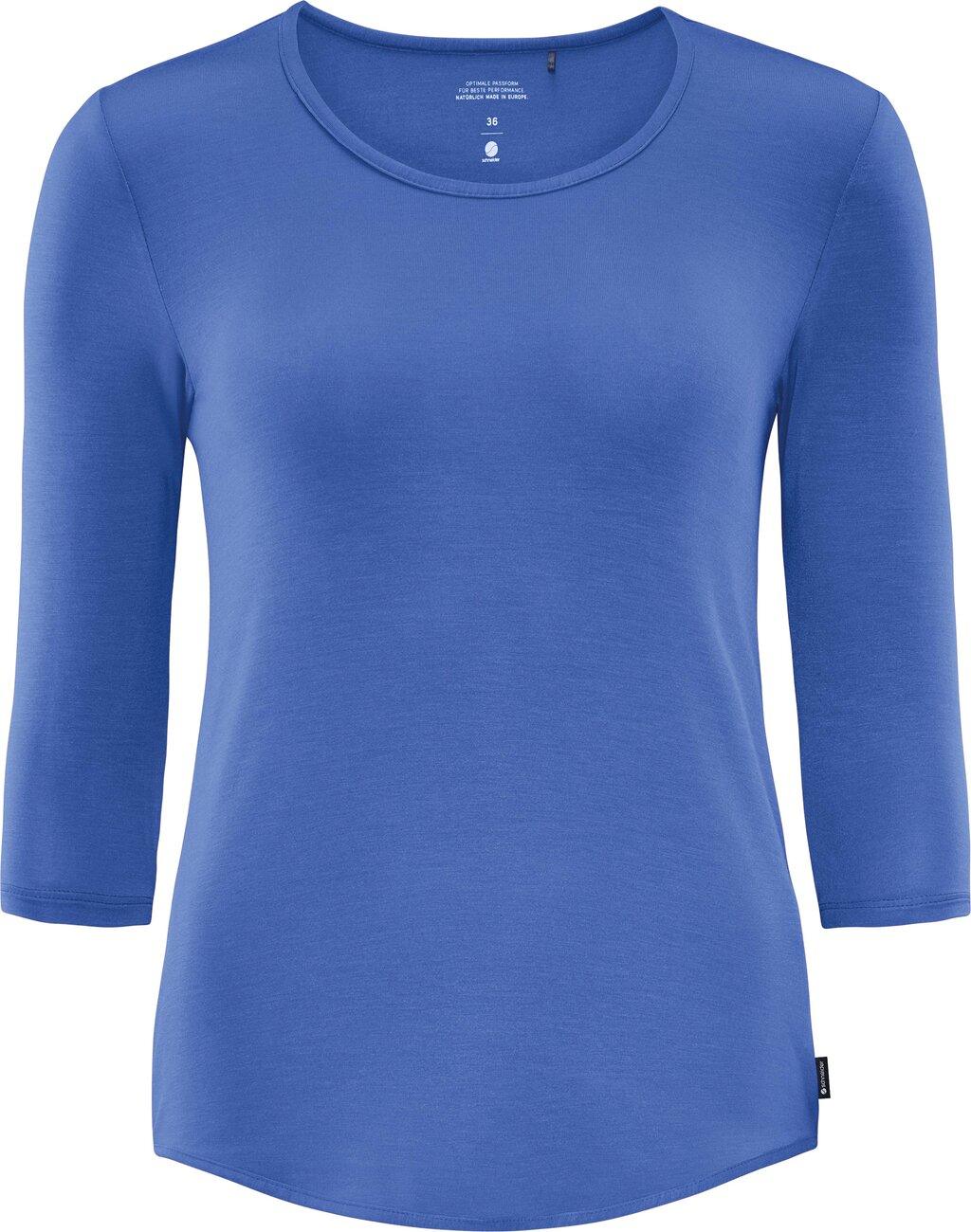 SCHNEIDER SPORTSWEAR Damen Shirt MADITAW-3/4-SHIRT 40 in Blau