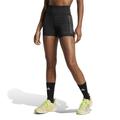 ADIDAS Damen Tight Optime 3-Streifen kurze (Länge 5 Zoll) M in Schwarz