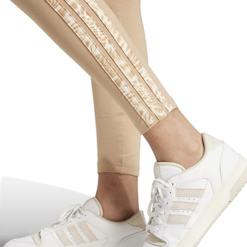 ADIDAS Damen Tight RC Essentials Seasonal Animal-Print XS in Braun