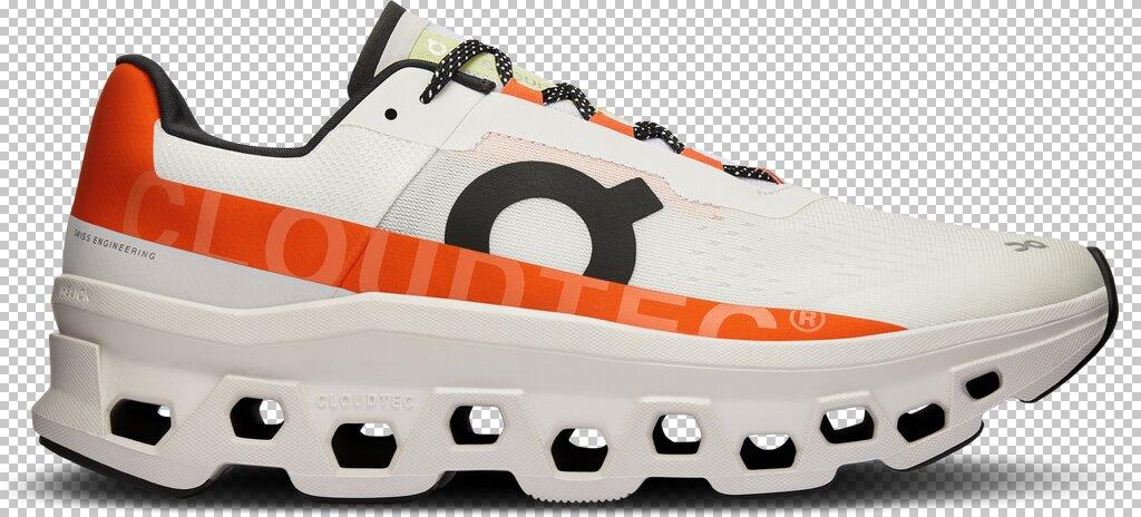 ON Herren Laufschuhe Cloudmonster 47 in Silber