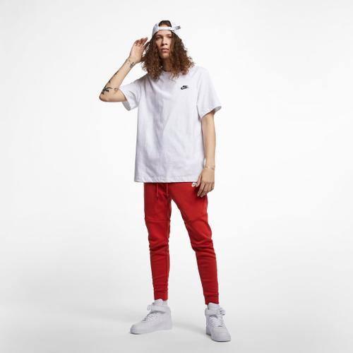 NIKE M NSW CLUB TEE WHITE/BLACK