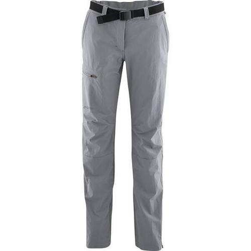 MAIER SPORTS Damen Hose Inara slim Da-Hose el. (kurz) 20 in Grau